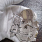 Brutal Belt Buckle Stainless steel Totenkorpf Skull