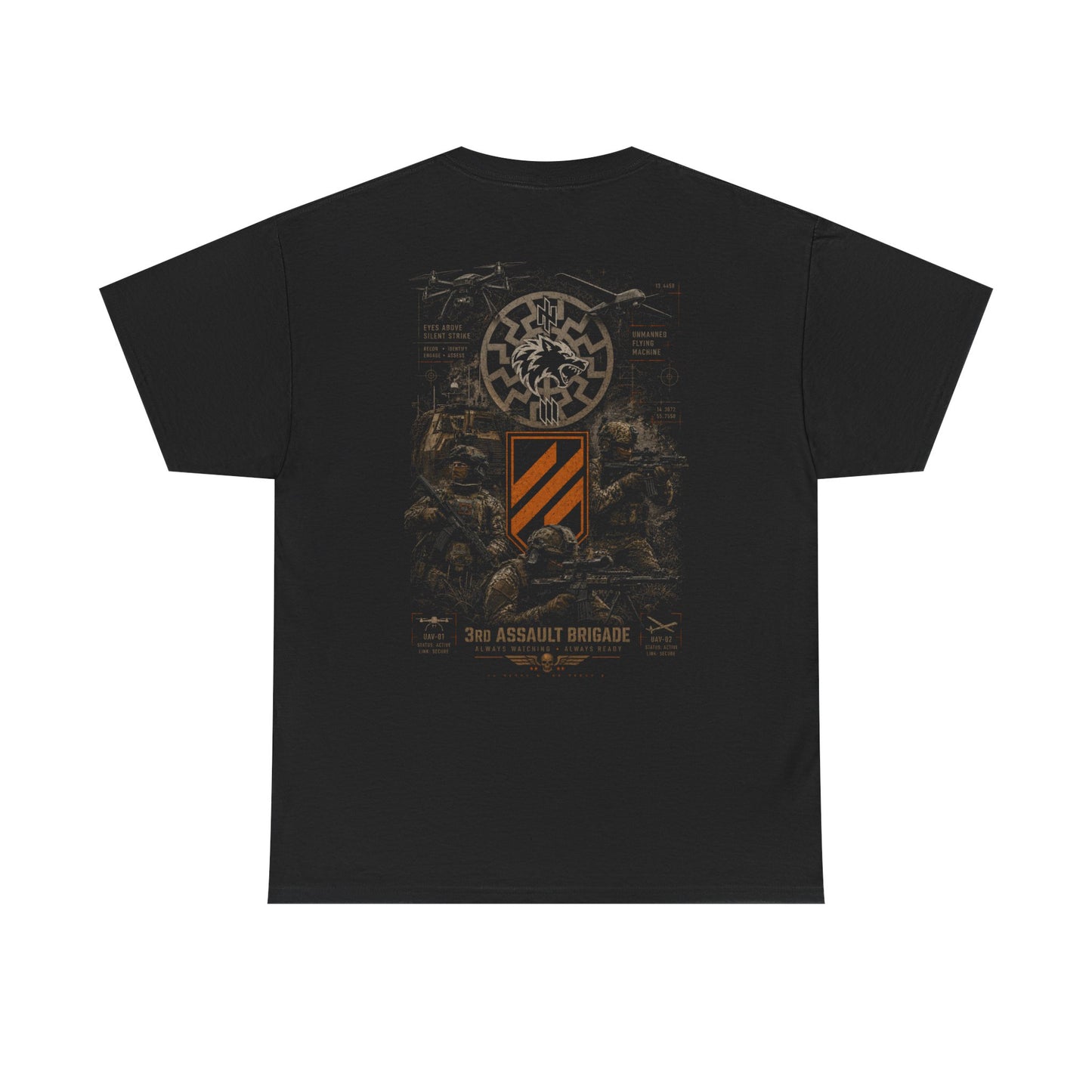 3rd Assault Brigade Heavy Cotton Tee Two sides