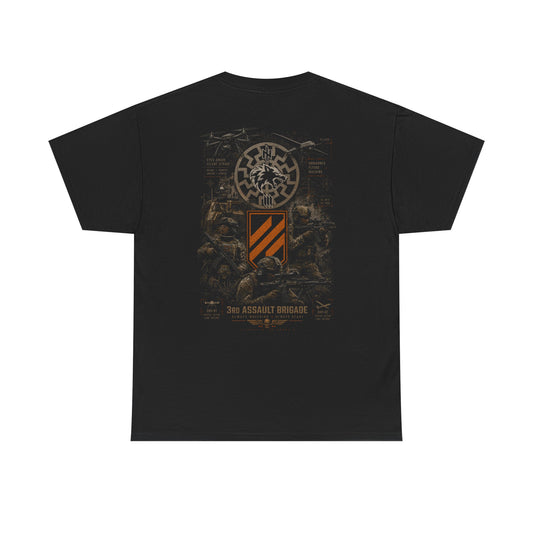 3rd Assault Brigade Heavy Cotton Tee Two sides