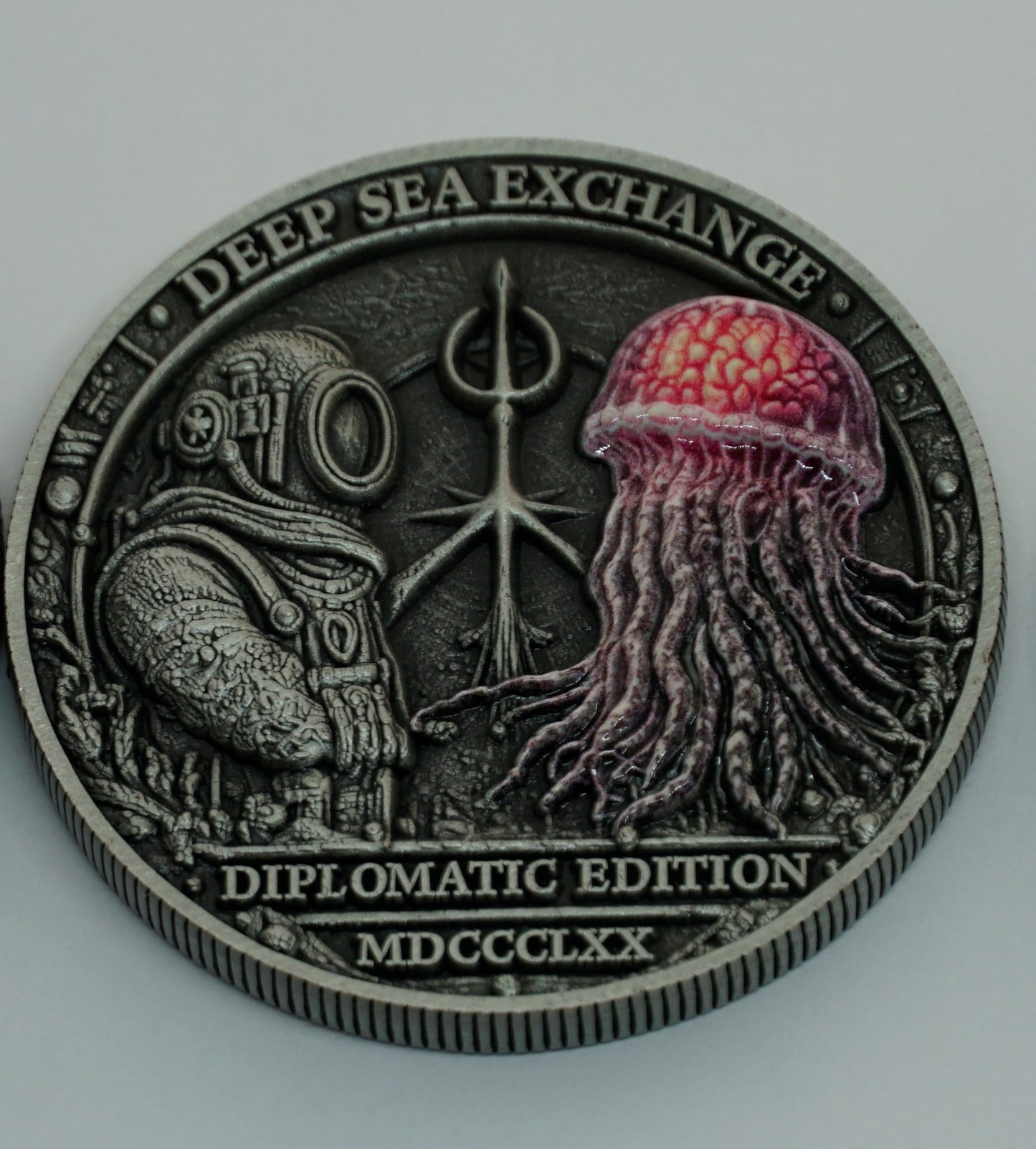 1 JULE · DIPLOMATIC EDITION — DEEP SEA EXCHANGE ART ARTIFACT Second Coin 1870