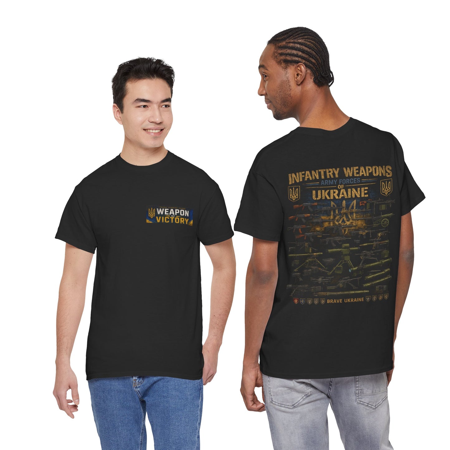 Infantry Weapon of Ukraine Heavy Cotton Tee