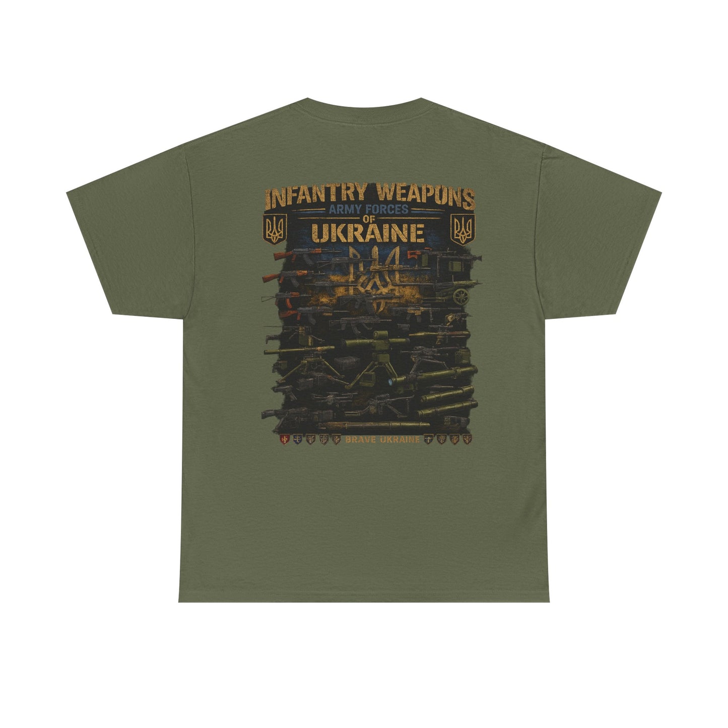 Infantry Weapon of Ukraine Heavy Cotton Tee