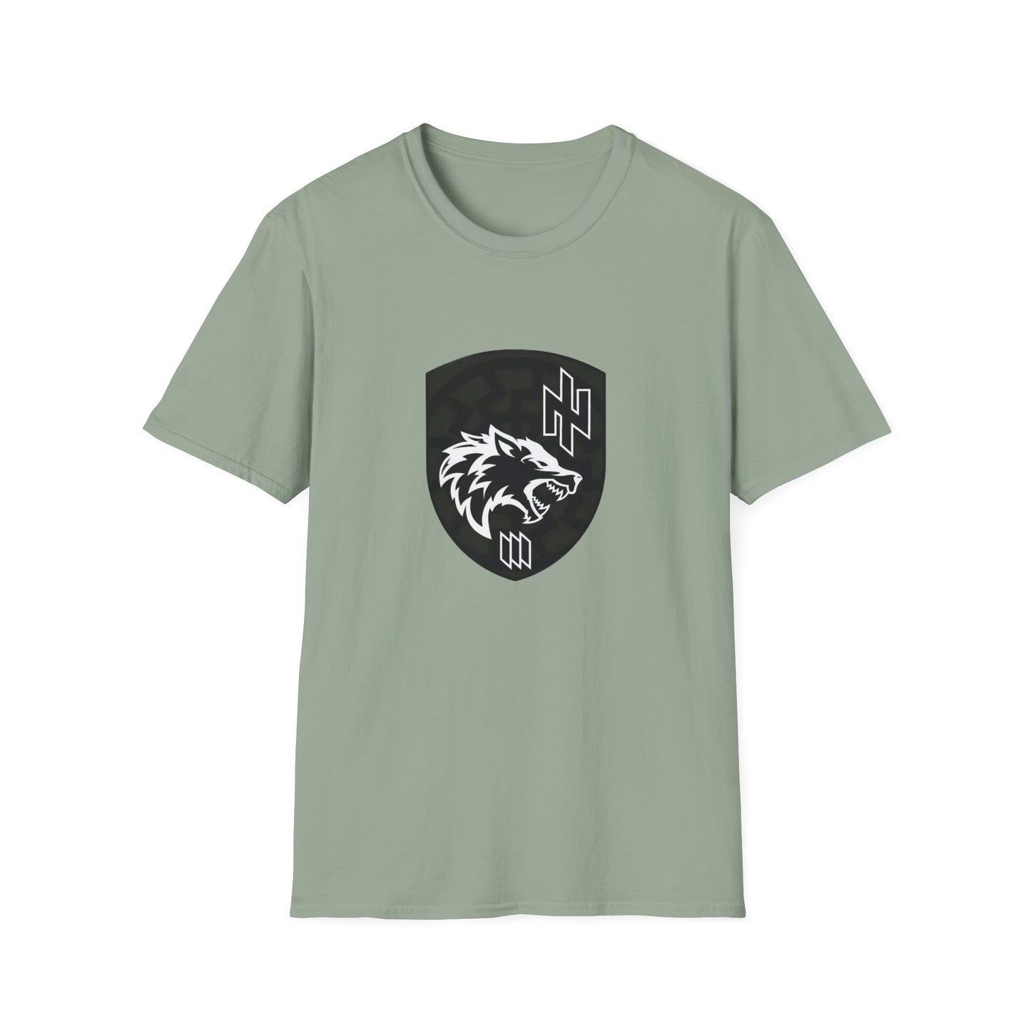 One side 3rd Separate Assault Brigade Wolf Unisex Softstyle T-Shirt