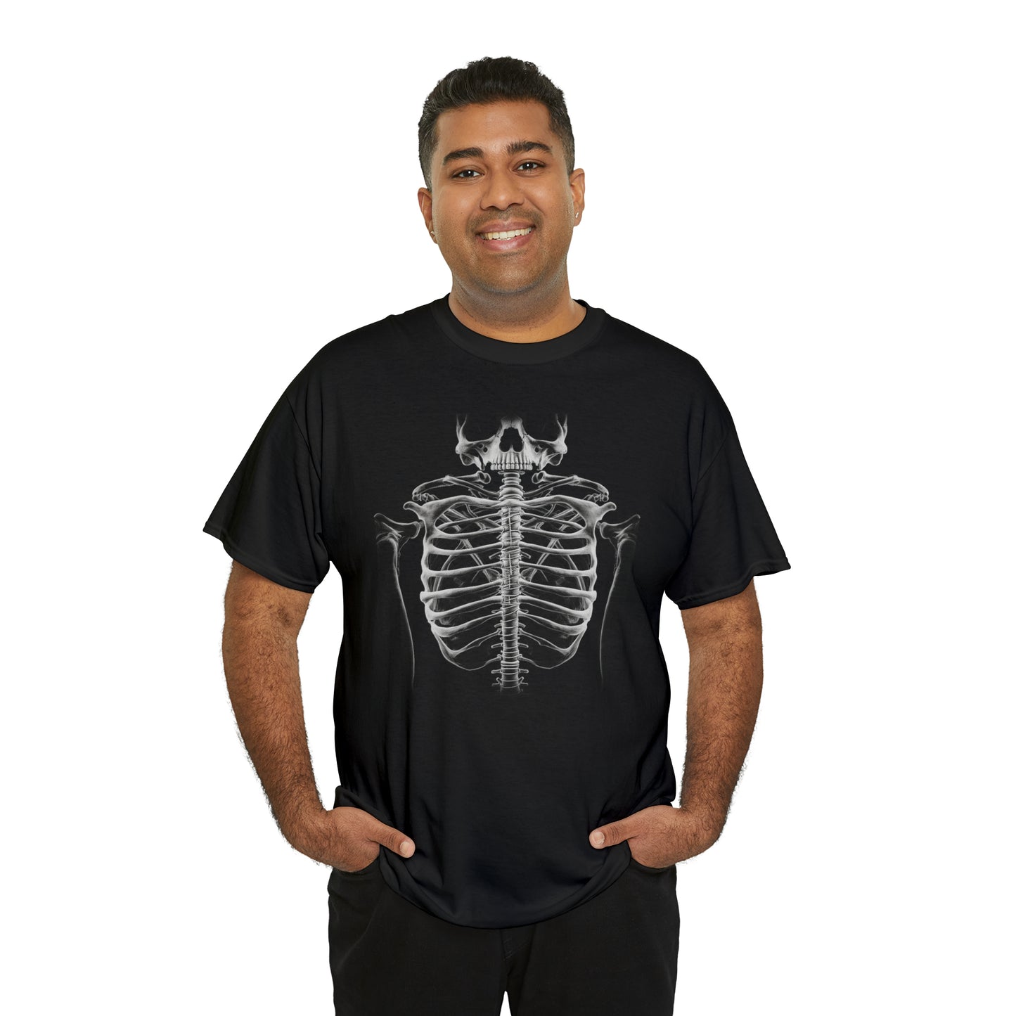 Skeleton Unisex Heavy Cotton Tee