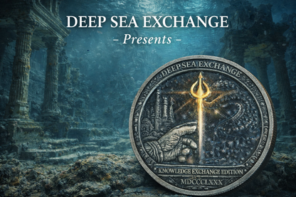 1 JULE · KNOWLEDGE EXCHANGE — DEEP SEA EXCHANGE ART ARTIFACT Third Coin 1880