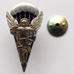 UKRAINIAN ARMY BADGE  Paratroopers Airborne Troops Medal Skydiver Archangel Michael VDV Gold Silver