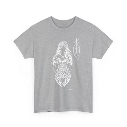 Valhalla Division Wolf, Viking  Freya Heavy Cotton Tee