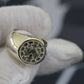 Ukraine Man Military 925 Sterling Silver Ring Werewolf BlackSun III Brigade