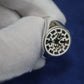 Ukraine Man Military 925 Sterling Silver Ring Werewolf BlackSun III Brigade
