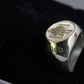 Ukraine Man Military 925 Sterling Silver Ring AZOV Heroes Never Die