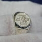 Ukraine Man Military 925 Sterling Silver Ring AZOV Heroes Never Die