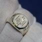 Ukraine Man Military 925 Sterling Silver Ring AZOV Heroes Never Die