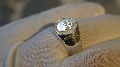Ukraine Man Military 925 Sterling Solid Silver Ring Ukraine or Death