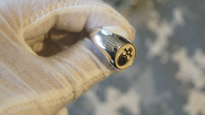 Ukraine Man Military 925 Sterling Solid Silver Ring Ukraine or Death