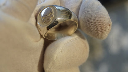 Ukraine Man Military 925 Sterling Solid Silver Ring Ukraine or Death