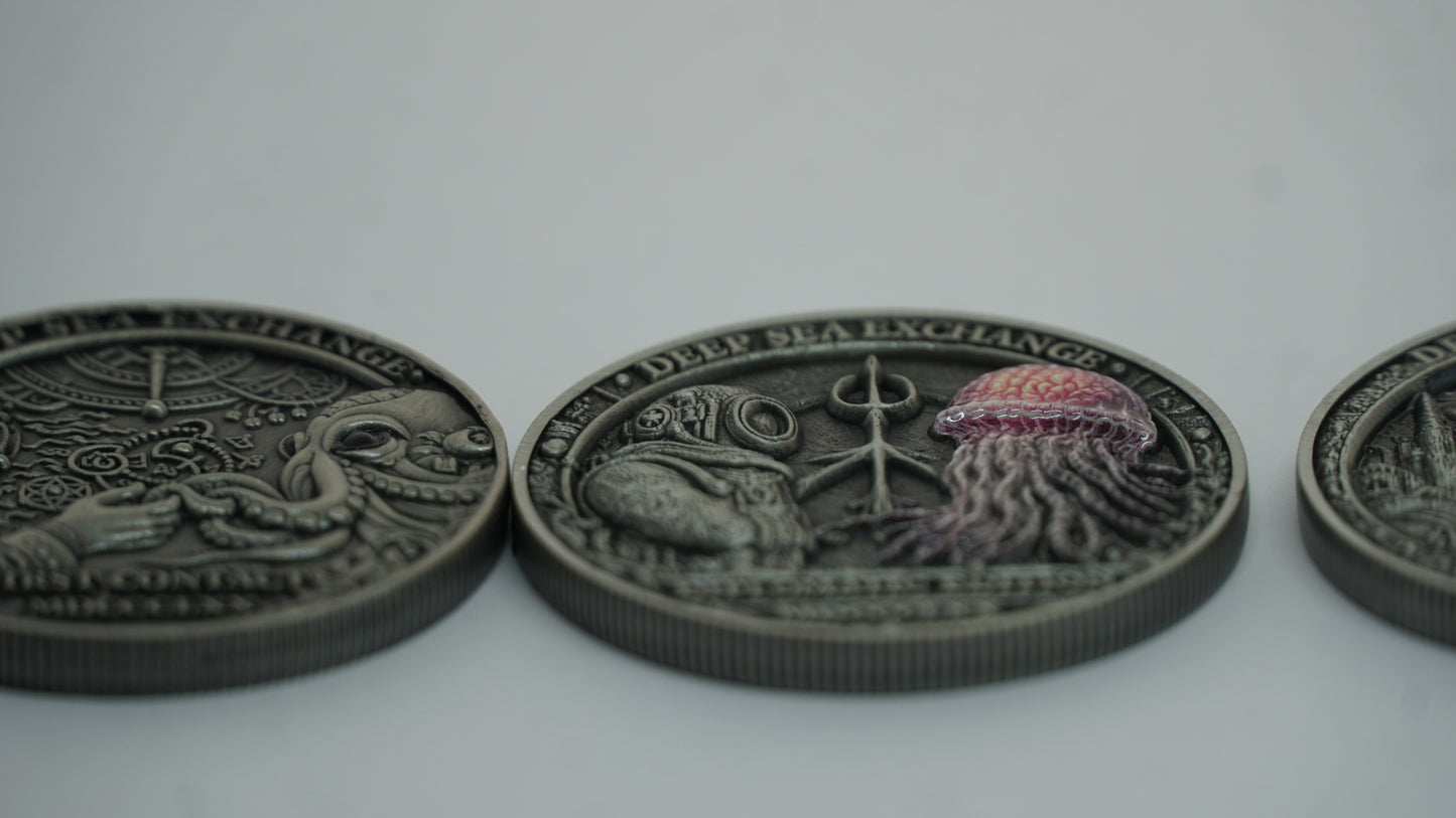 1 JULE · DIPLOMATIC EDITION — DEEP SEA EXCHANGE ART ARTIFACT Second Coin 1870