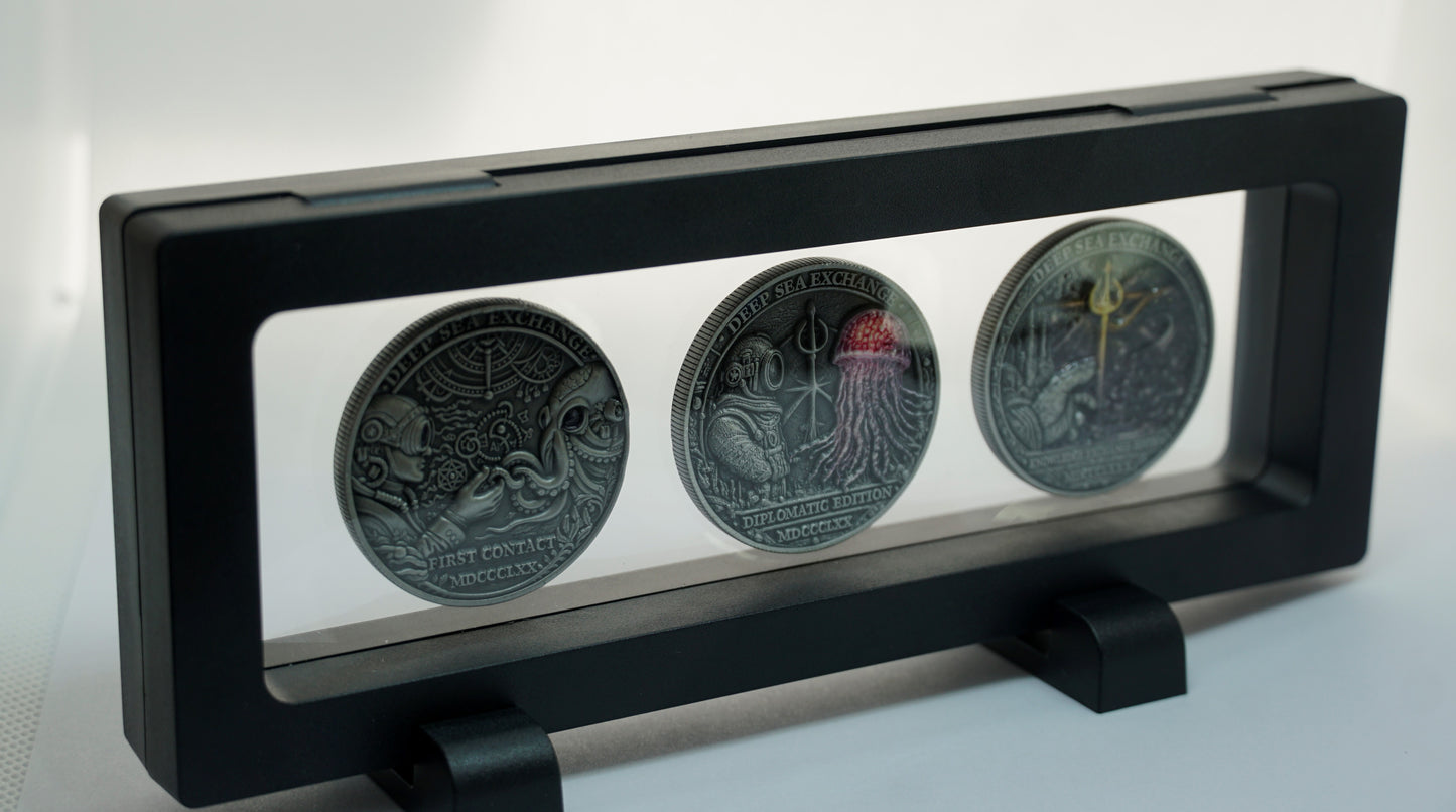 1 JULE · KNOWLEDGE EXCHANGE — DEEP SEA EXCHANGE ART ARTIFACT Third Coin 1880