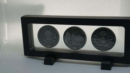 1 JULE · DIPLOMATIC EDITION — DEEP SEA EXCHANGE ART ARTIFACT Second Coin 1870