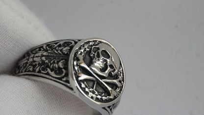 WW1 German Imperial Sturm Baon STURMTRUPPE ORDEN RING Replica Size 11