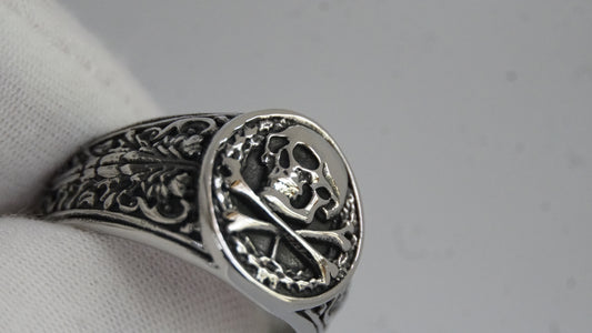 WW1 German Imperial Sturm Baon STURMTRUPPE ORDEN RING Replica Size 11