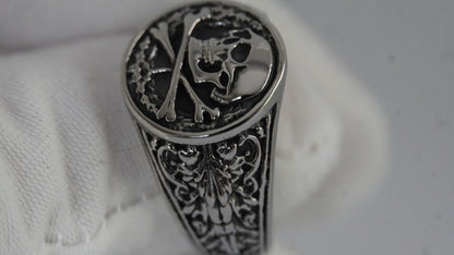 WW1 German Imperial Sturm Baon STURMTRUPPE ORDEN RING Replica Size 11