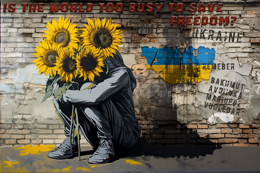 Support Ukraine 🇺🇦. Donation Postcard ❤️🌻