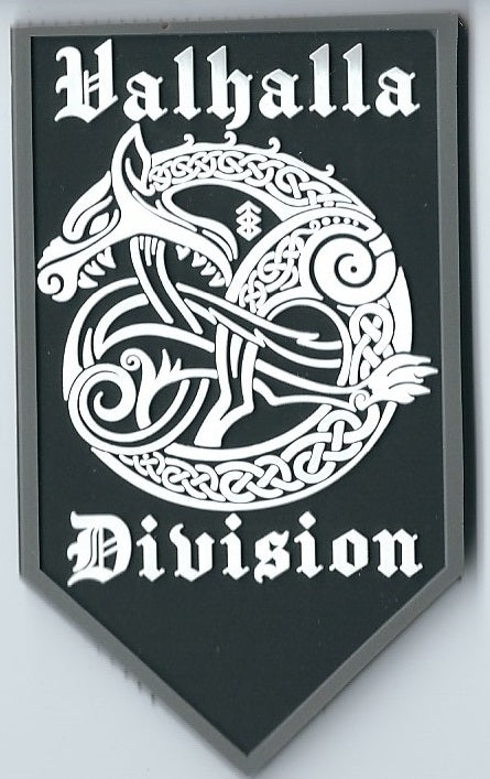 Valhalla Division Viking Symbols PVC  Dragon, Wolf, Boar, Cat Tactical Morale Patch