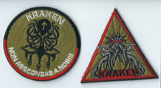 KRAKEN FPV and Drone Company Patch Velcro