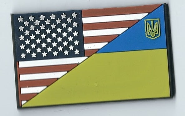 INTERNATIONAL Legion (Ukraine)  Ukraine War Flag patch Velcro