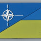 INTERNATIONAL  Ukraine War Flag patch PVC 3D Velcro NATO