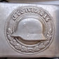 A GERMAN Front  Heil Helmet WWI- WW2  BUCKLE R.Z.M. Marked