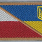 INTERNATIONAL Legion (Ukraine)  Ukraine War Flag patch Velcro