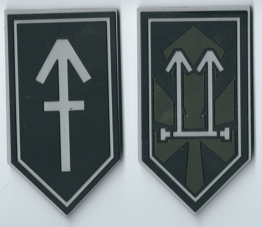 Ukrainian PVC patch collection PVC 1 and 2 Assault battalion Kruk