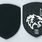 PVC Patch 3rd Separate Assault Brigade Werewolf Black Sun V2