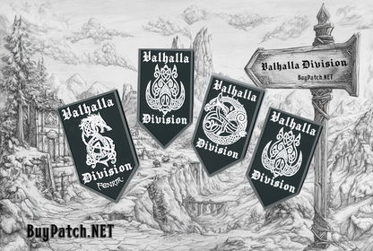 Valhalla Division Viking Protect Symbols PVC  Dragon, Wolf, Boar, Cat Tactical Morale Patch