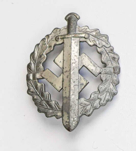 WW2 Original SA Sports Badge in Silver by W. Redo