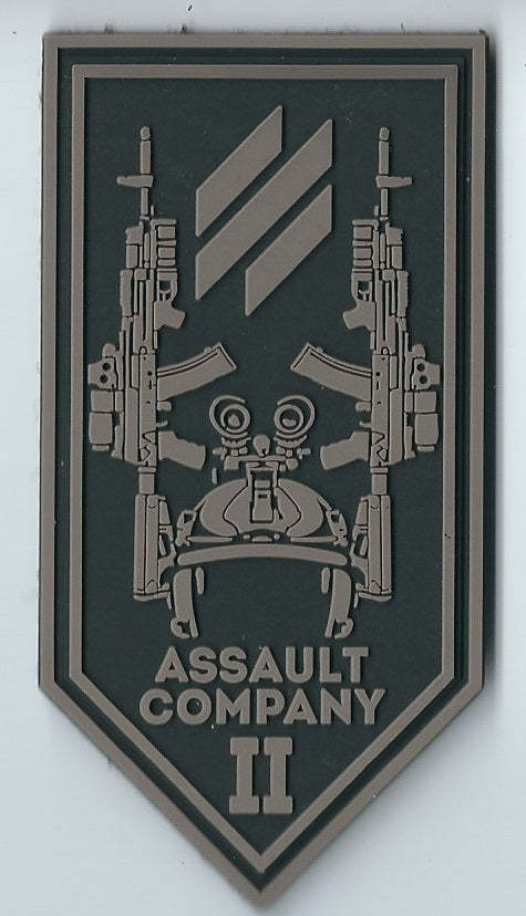 PVC Patch 3rd Separate Assault Second Assault Company Velcro High Quality