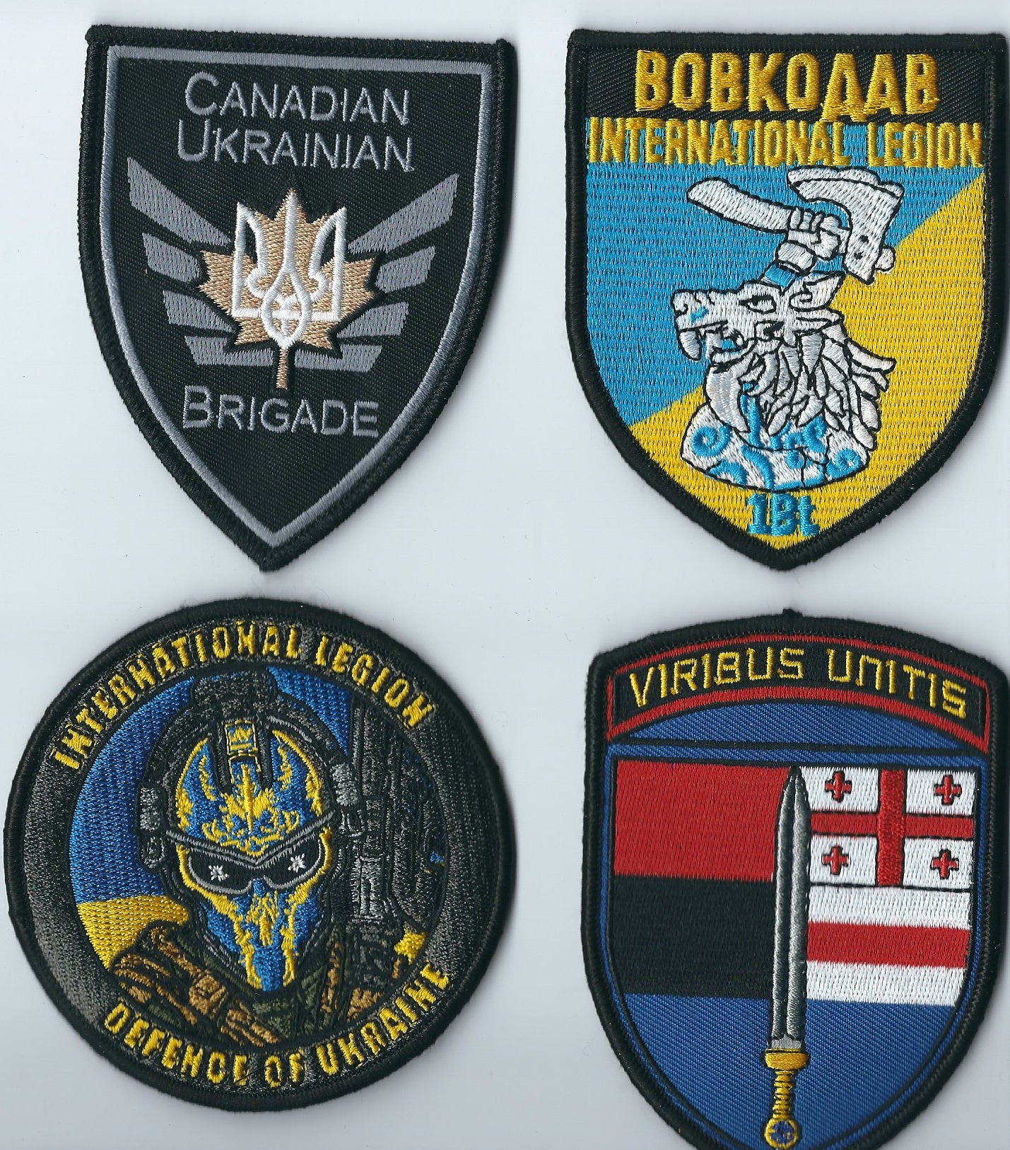 INTERNATIONAL Legion Russia Ukraine War Volunteer battalions – BuyPatch ...