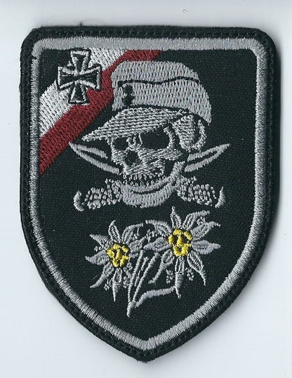 UKRAINIAN ARMY MORALE TACTICAL PATCH SKULL death head totenkopf