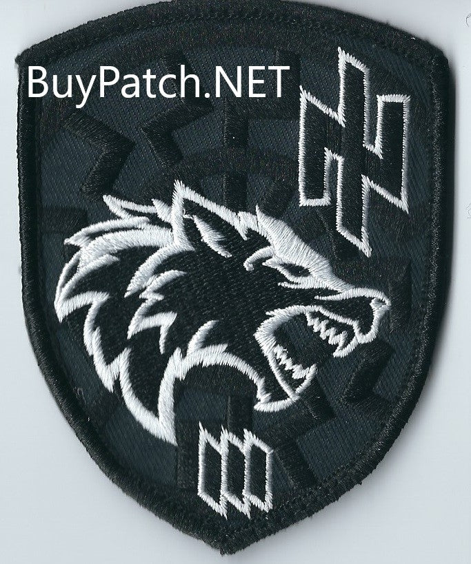 New  ARMY of UKRAINE Former AZOV 3rd Separate Assault Brigade Wolf Pack Patch