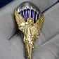 UKRAINIAN ARMY BADGE  Paratroopers Airborne Troops Medal Skydiver Archangel Michael VDV Gold Silver