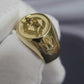 UKRAINE - ARMY Military Ring Special Operations Forces Werewolf (Ukraine) 18k Gold