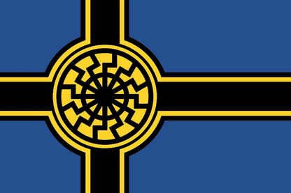 Flag Banner Nordic Black Sun, Azov or Custom Flag