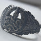 A GERMAN  Antipartizan Snake Silver 800 RING