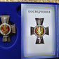 UKRAINIAN MILITARY ATO BADGE AWARD "BLOOD FOR UKRAINE" WITH DOC. WAR 2014-2022
