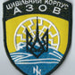 UKRAINE AZOV BATTALION CIVIL UNIT  Regiment Patch Emblem  Variation