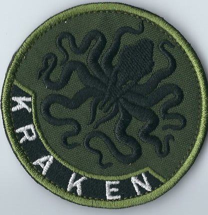 ARMY of UKRAINE UKRAINIAN BATTALION UNIT AZOV KHARKIV KRAKEN REGIMENT TACTICAL MORALE CIrcle PATCH