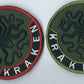 ARMY of UKRAINE UKRAINIAN BATTALION UNIT AZOV KHARKIV KRAKEN REGIMENT TACTICAL MORALE CIrcle PATCH